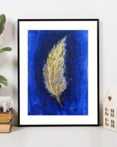 golden-time-mixed-media-painting